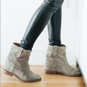 Isabel Marant Crisi suede boots EUC